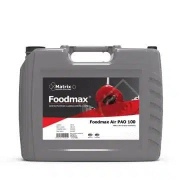 Matrix Foodmax Air PAO 100 food-grade synthetic compressor oil Saudi Arabia