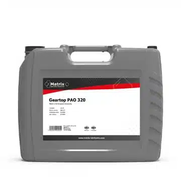Matrix Geartop PAO 320 industrial synthetic gear oil Saudi Arabia